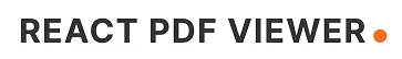 An image of React PDF Viewer logo